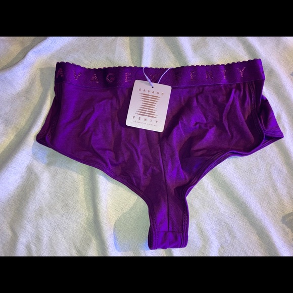 NWT Savage X Fenty Cotton Jersey Hot Shorts Size Small - Picture 5 of 5